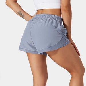 Halara In My Feels Contrast Mesh 2-in-1 Short